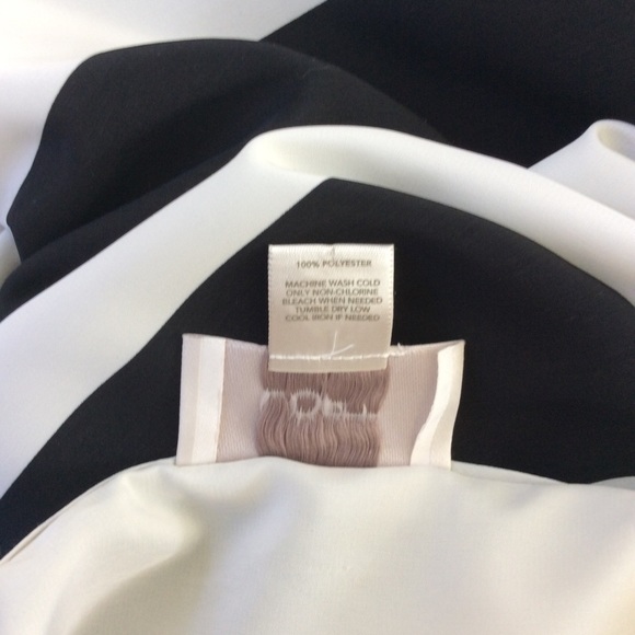 Ann Taylor LOFT Black and White Stripe Tank Top - Picture 4 of 4